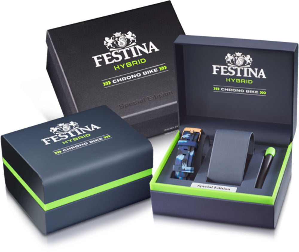 Montre pour homme Festina Chrono Bike Connected F20549/1 • Fonctions Smartwatch • Verre saphir