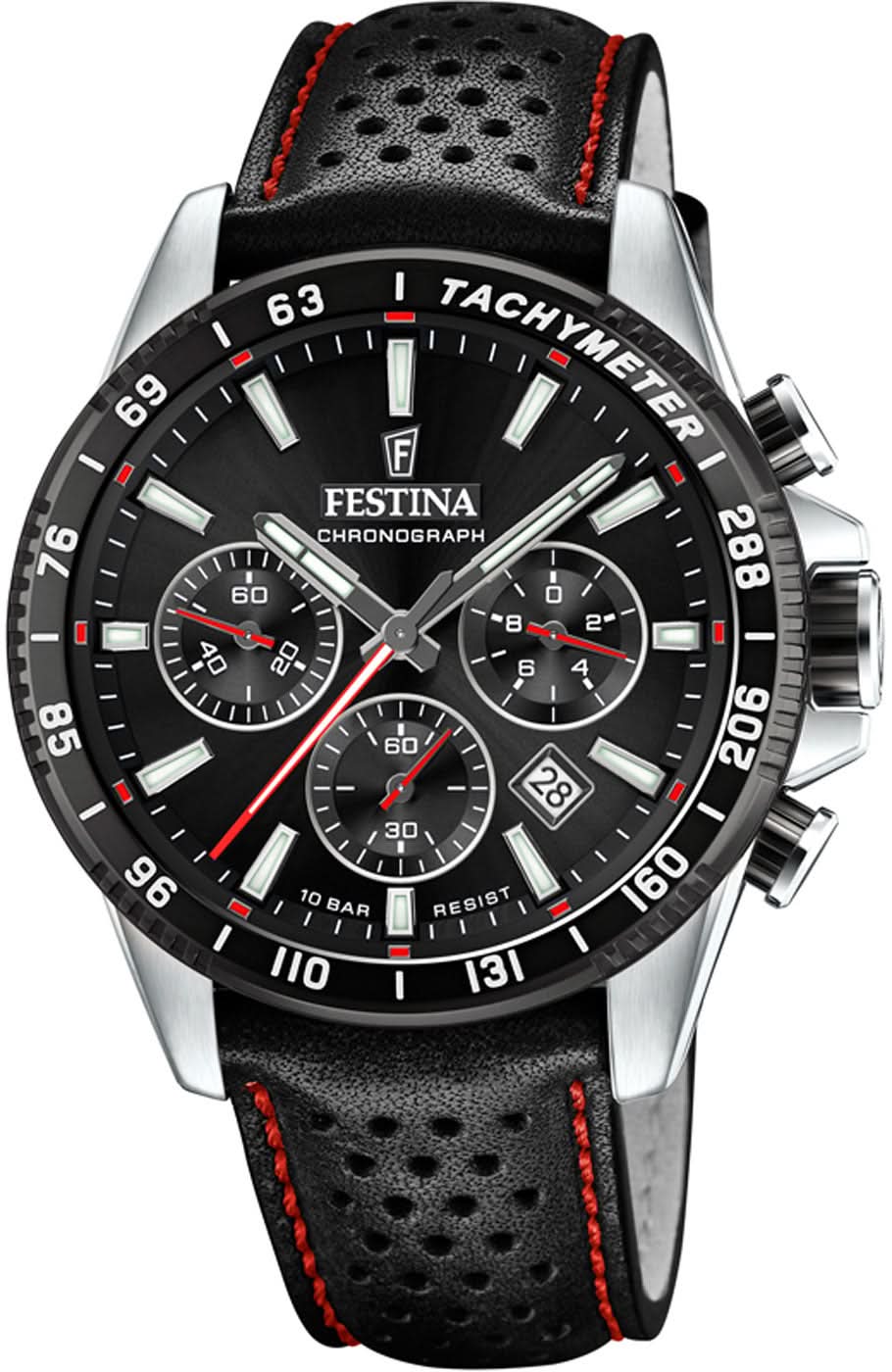 Montre pour homme Festina TIMELESS CHRONOGRAPH F20561/6 • Chronographe • Acier inoxydable robuste