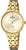 Festina Mademoiselle F20601/2 Women's Watch • Gold Stainless Steel • 5 Bar Water Resistant