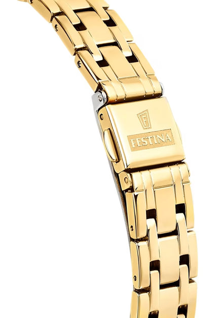 Festina Mademoiselle F20601/A Damenuhr • Swarovski Kristalle • Milanaise-Band