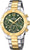 Festina Boyfriend F20604/2 Damenuhr • Grünes Zifferblatt • Bicolor Edelstahl