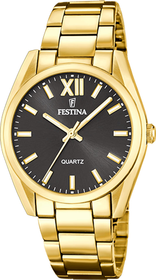 Montre pour femme Festina Boyfriend F20640/1 • Mouvement à quartz précis • Boîtier robuste en acier inoxydable