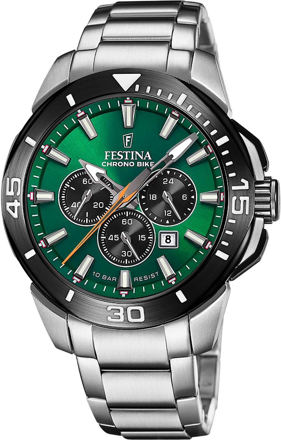 Festina Chrono Bike F20641/A Men's Watch • Quartz • Stainless Steel