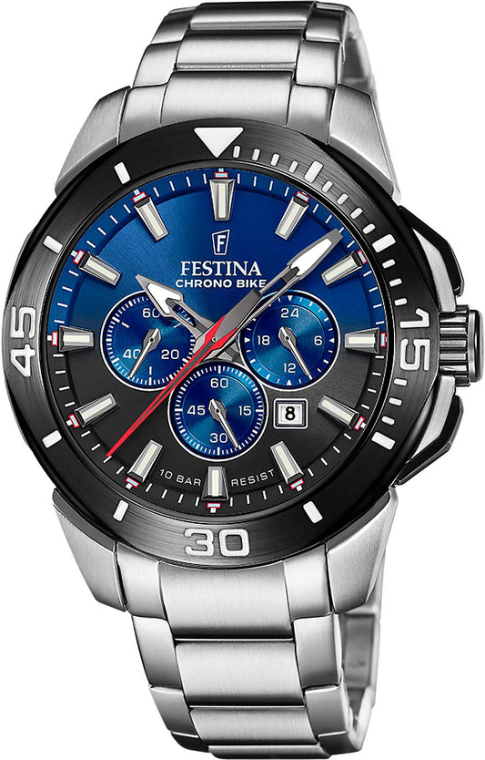 Festina Chrono Bike F20641/1 Herrenuhr • Sport • Edelstahl
