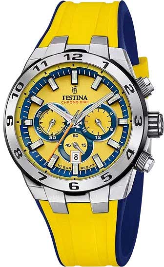 Festina Chrono Bike F20671/4 Herrenuhr • Sportliches Design • Präziser Chronograph