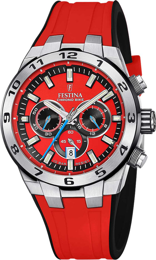 Festina Chrono Bike F20671/5 Herrenuhr • Markantes Design • 10 ATM