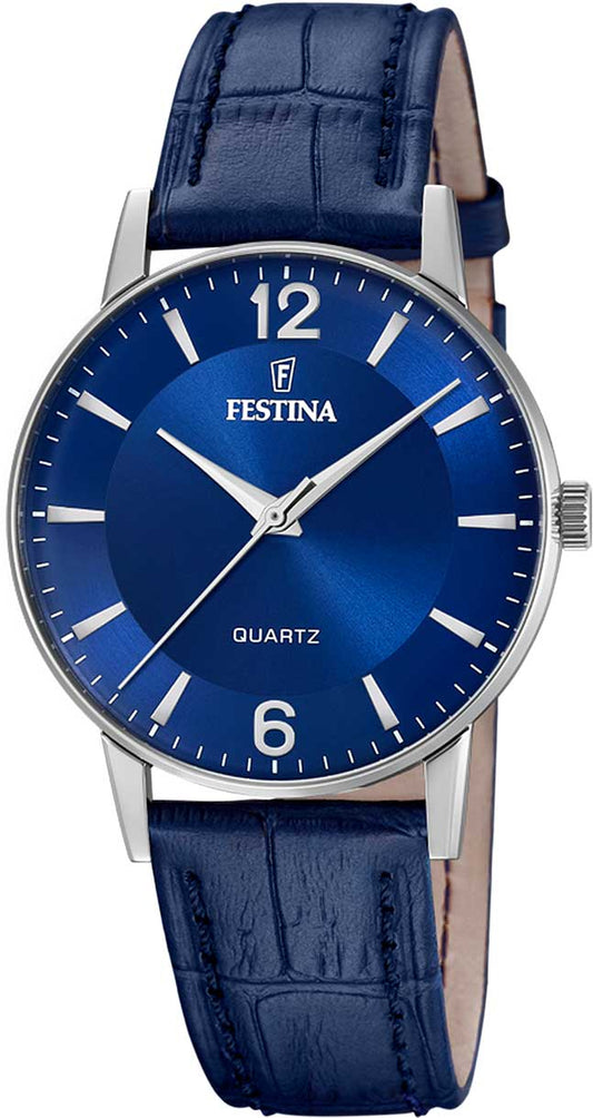 Festina F20690 Herren Uhr • Quarz Uhr • Mineralglas