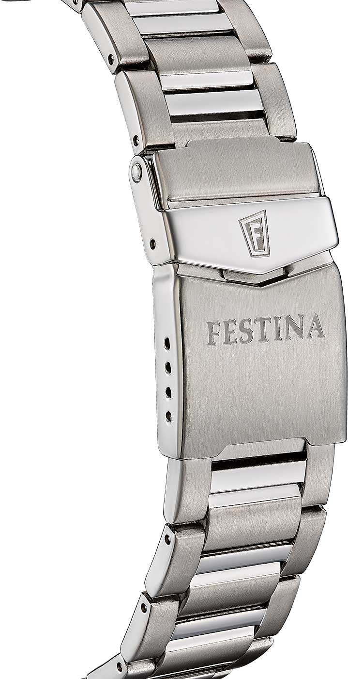 Festina Titanium F20698/2 Herrenuhr • Titan • 10 ATM