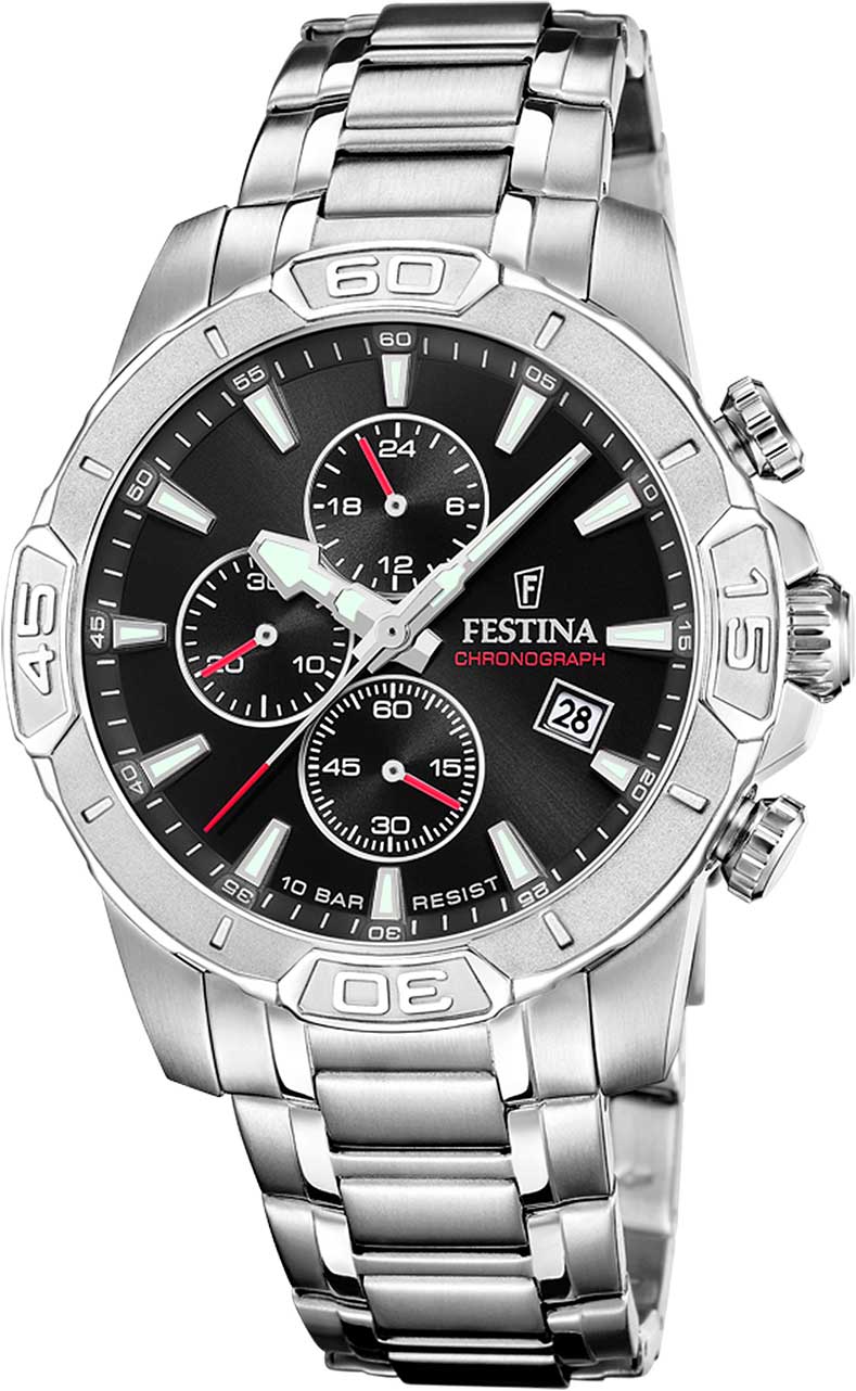 Festina Automatic F20704/3 Herrenuhr • Sichtbares Uhrwerk • Saphirglas