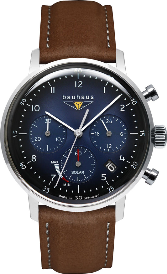 Montre Bauhaus 6799-7 • Design minimaliste • Fabriquée en Allemagne