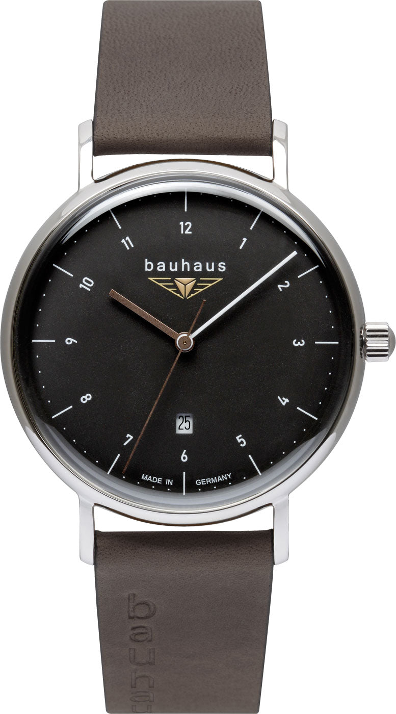 Montre pour homme Bauhaus 2142-2 • Made in Germany • Mouvement à quartz suisse