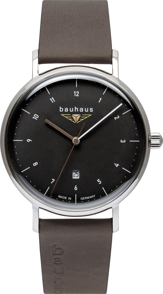 Montre pour homme Bauhaus 2142-2 • Made in Germany • Mouvement à quartz suisse