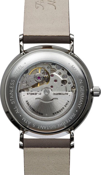 Montre Bauhaus 95727 • Design minimaliste • Boîtier en aluminium