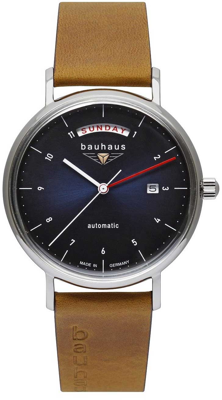 Bauhaus 2162-3 Men's Watch • Automatic • Day of the Week Display