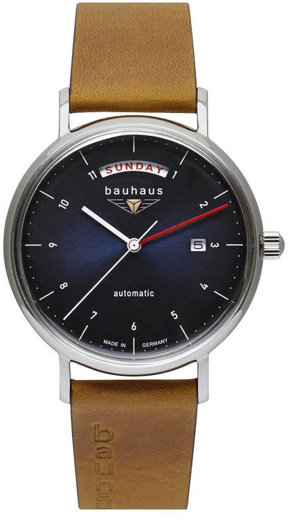 Bauhaus 2162-3 Men's Watch • Automatic • Day of the Week Display
