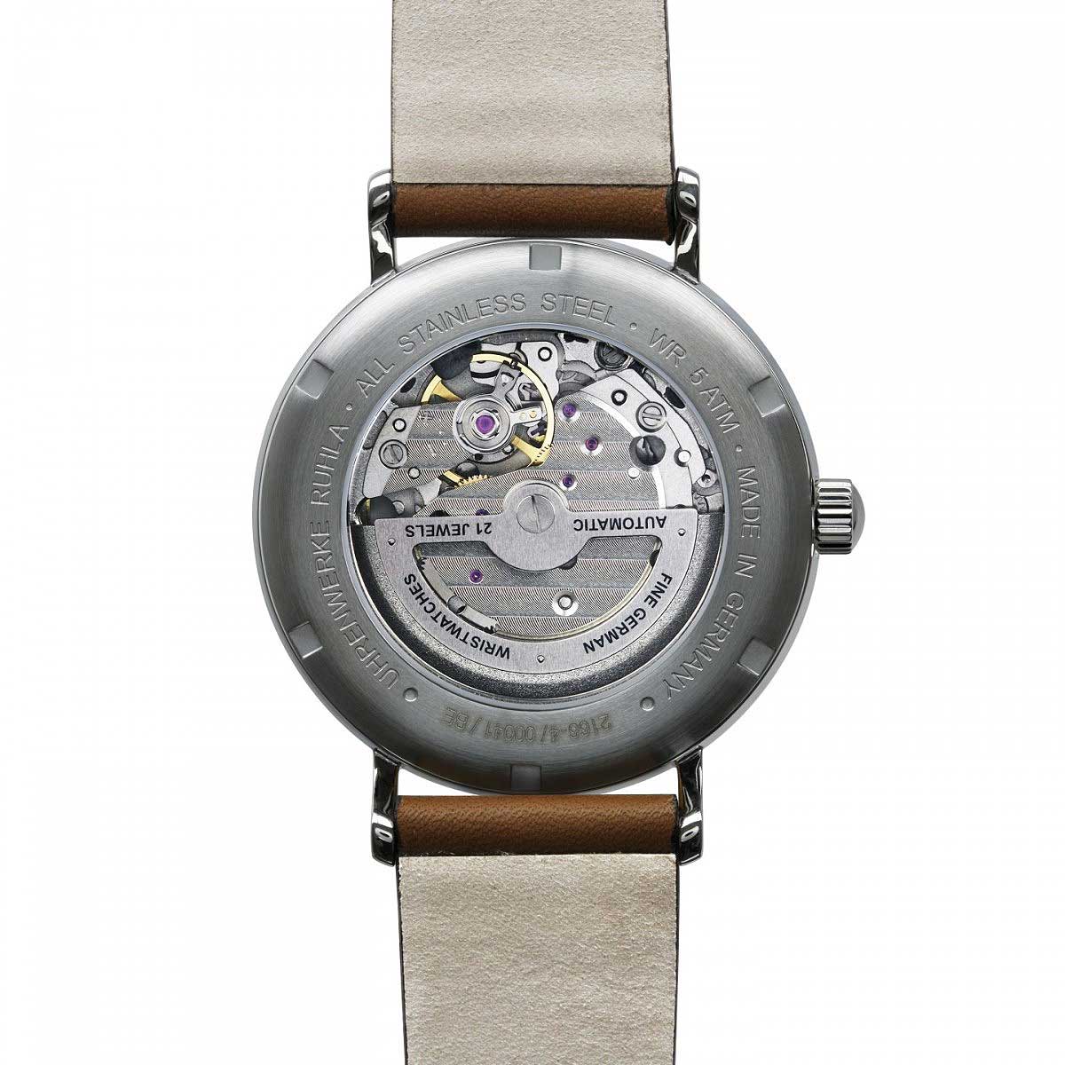 Bauhaus Automatic 2166-4 Herrenuhr • Made in Germany • Open Heart