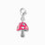 Thomas Sabo Charm Anhänger Modell: 2211-845-7 rosa Pilz- 925 Sterlingsilber und Kaltemail