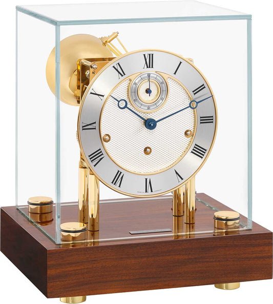 Hermle Table Clock 30x25x21 cm Walnut • Westminster Chime • Made in Germany