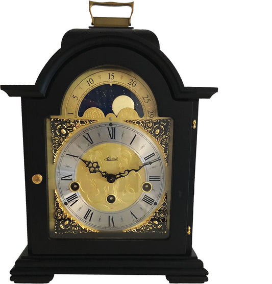 Hermle Table Clock 30x21x14 cm Wood • Westminster Chime • Moon Phase Display
