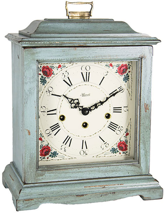 Hermle Table Clock 33x25x15 cm Wood • Mechanical 8-day Movement • Westminster Chime