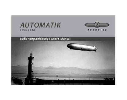Zeppelin Atlantic 8462-4 Herrenuhr • Made in Germany • Historisches Flieger-Design