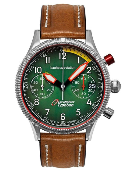 Bauhaus Aviation 2576-4 Herrenuhr • Made in Germany • Chrono
