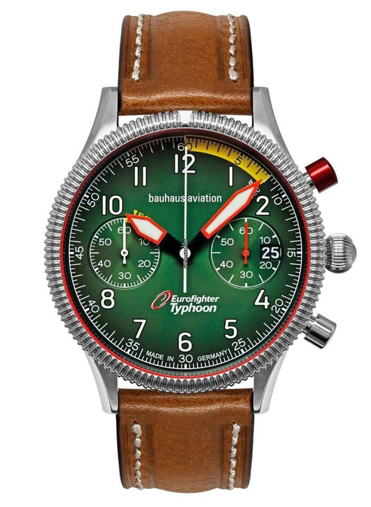 Bauhaus Aviation 2576-4 Herrenuhr • Made in Germany • Chrono
