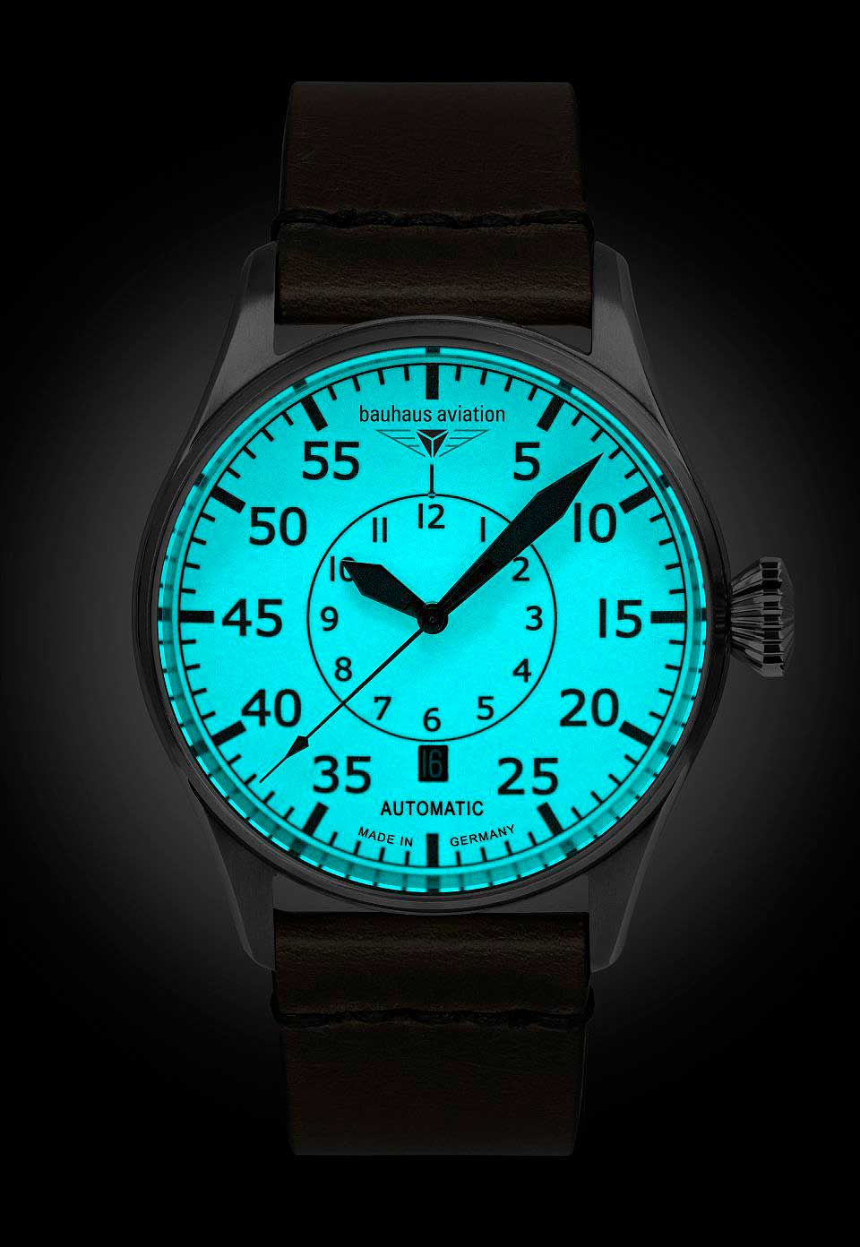 Bauhaus Aviation 2756-5 Herrenuhr • Automatik • Saphirglas