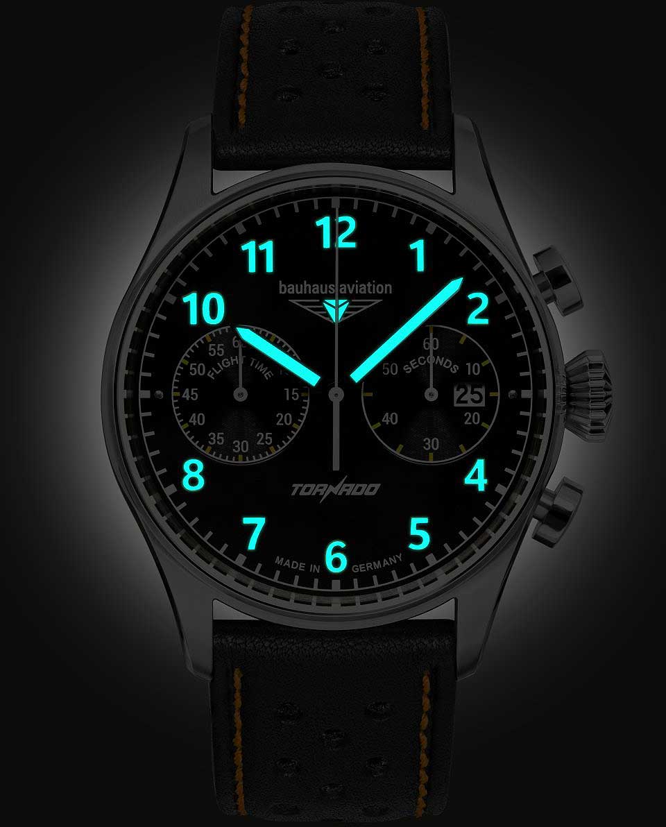 Bauhaus Aviation 2770-5 Herrenuhr • Minimalistisches Flieger-Design • Made in Germany
