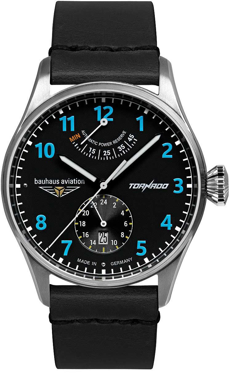 Bauhaus Aviation Tornado 2790-3 Herrenuhr • Automatik • Made in Germany