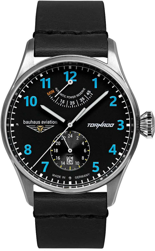 Bauhaus Aviation Tornado 2790-3 Herrenuhr • Automatik • Made in Germany