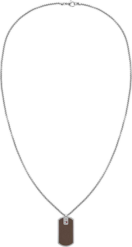 Venetian chain with leather pendant - Tommy Hilfiger Model: 2790431