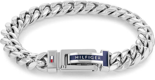 Men's Stainless Steel Curb Chain Bracelet Tommy Hilfiger 2790433