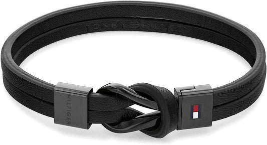 Men's Leather Bracelet - Tommy Hilfiger Model: 2790442