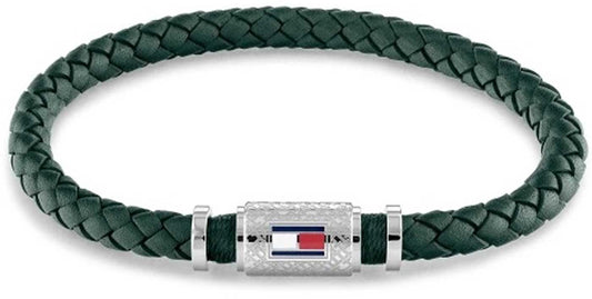 Braided Leather Bracelet - Tommy Hilfiger Model: 2790456