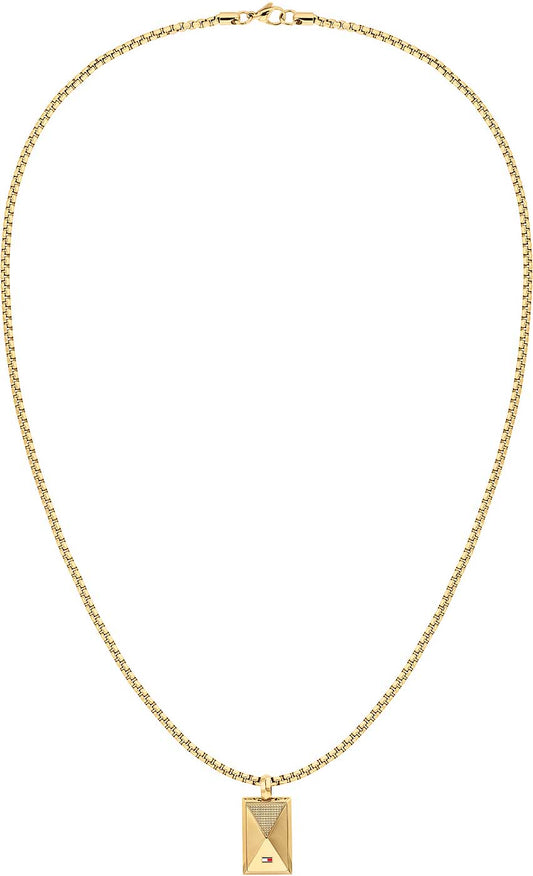 Venezianerkette mit Dog Tag Anhänger - Tommy Hilfiger Modell: 2790565