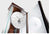 Horloge murale Kieninger 63,5x20,5x10 cm bois • Cadran multifonction • Bois de noyer précieux