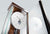 Horloge murale Kieninger 63,5x20,5x10 cm bois • Cadran multifonction • Bois de noyer précieux