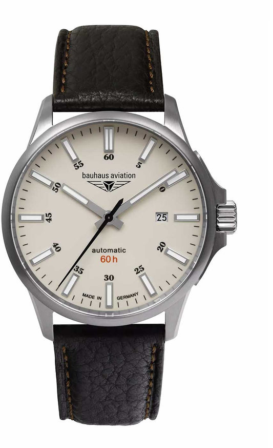 Montre pour homme Bauhaus Aviation 2864-5 • Automatique • Verre saphir