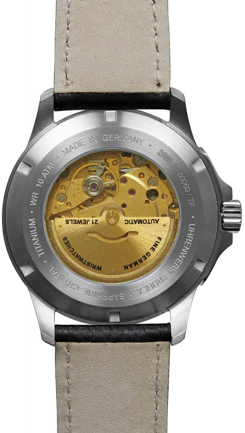 Montre pour hommes Bauhaus Classic 2162-1 • Mouvement automatique • Design minimaliste