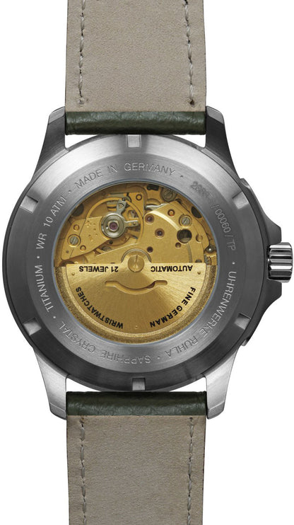 Bauhaus Aviation 2866-4 Herrenuhr • Titan • Made in Germany