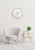 Horloge murale Hermle 40 cm Ø Métal • Mouvement à quartz silencieux • Design élégant