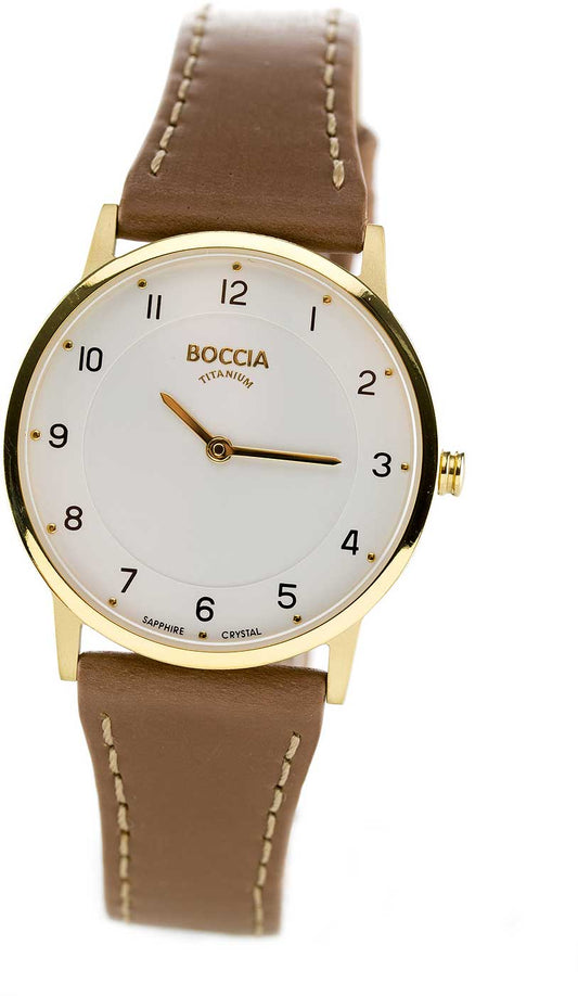 Montre Boccia 494572 • Extrêmement légère & Hypoallergénique • Boîtier robuste en titane