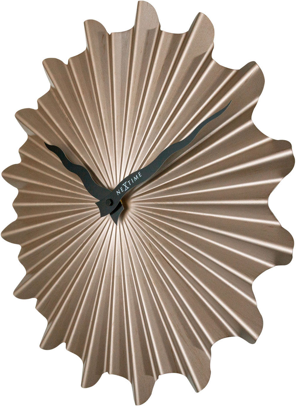Nextime Wall Clock 40 cm Ø Metal • Silent Quartz Movement • Modern Design
