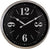 Nextime Wanduhr 39x39x8,3 cm Metall • Lautloses Quarzwerk • Zeitloses Design