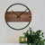 Horloge murale en bois Waidzeit • Design moderne • Mouvement à quartz précis