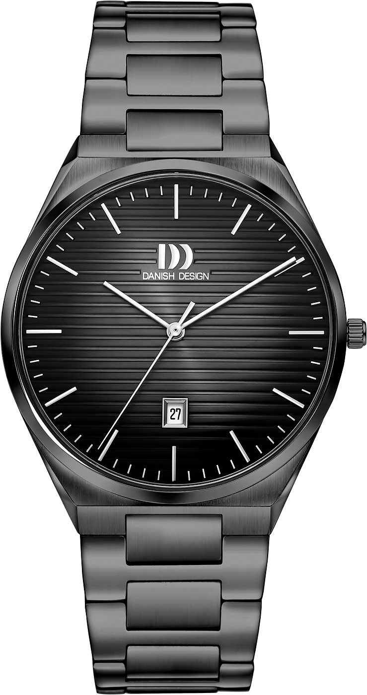 Danish Design 3314677 Herren Uhr • Minimalistisches Design • Edelstahl