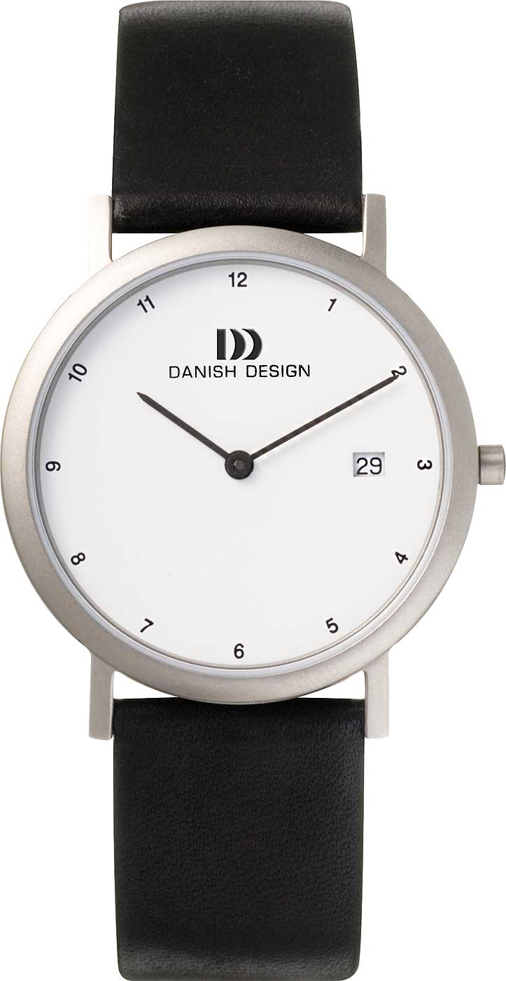 Danish Design Titanium 3316140 Men's Watch • Lightweight Titanium Case • Ultra-Slim Design