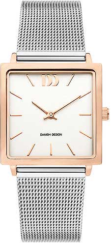 Danish Design 3320346 Ladies Watch • Square Case • Scandinavian Design