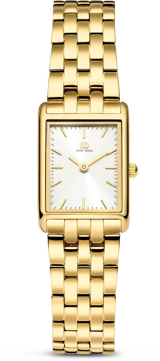 Danish Design 3320357 Ladies Watch • Ultra-slim • Gold Finish